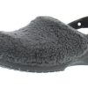 Crocs Classic Fuzz Mania -puukengät ”Slate Grey” 206625-0DA