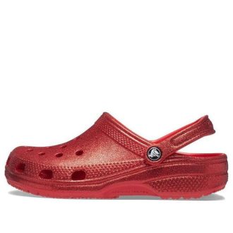 Crocs Classic Glitter -puukengät ”Flame” 205942-8C1