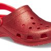 Crocs Classic Glitter -puukengät ”Flame” 205942-8C1