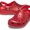 Crocs Classic Glitter -puukengät ”Flame” 205942-8C1