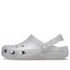 Crocs Classic Glitter -puukengät ”Silver” 205942-0IC