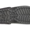 Crocs Classic Glitter vuoratut puukengät ”Black Silver” 205842-067
