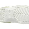 Crocs Classic Glow in the Dark -puukengät ”Lime Green White” 209101-3UH