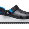 Crocs Classic Hiker Clog Sports Musta Sininen Punaiset Sandaalit ”Black Blue Red” 206772-001