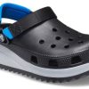 Crocs Classic Hiker Clog Sports Musta Sininen Punaiset Sandaalit ”Black Blue Red” 206772-001