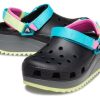 Crocs Classic Hiker puukenkä ”Black Blue Yellow” 206772-0C4