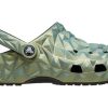 Crocs Classic Irisoiva Geometrinen Puukenkä ”Vihreä” 209841-001