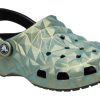 Crocs Classic Irisoiva Geometrinen Puukenkä ”Vihreä” 209841-001