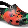 Crocs Classic -kengät Beach Unisex mustat sandaalit ”Black” 207858-988