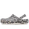 Crocs Classic -logopuukengät ”White Black” 210805-100