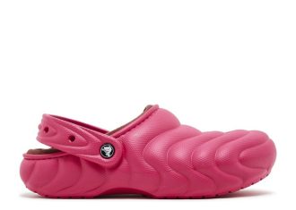 Crocs Classic overpuff vuorattu puukenkä ”Dragon Fruit”