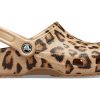Crocs Classic painettu puukenkä ”Leopard Gold” 205838-98R