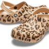 Crocs Classic painettu puukenkä ”Leopard Gold” 205838-98R