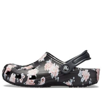 Crocs Classic Painetut puukengät ”Black Pink” 205838-97J