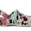 Crocs Classic Pattern kenkä monivärinen jatkos unisex ”musta vaaleanpunainen vihreä” 206479-928