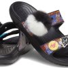 Crocs Classic Pehmeä Pohja Mukava tasakorkoiset Urheilutossut Unisex Musta 207403-001