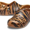 Crocs Classic puukengät Animal Printing Beach Tiger Stripes Keltaiset sandaalit 206676-2ZF