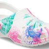 Crocs Classic puukengät Beach Unisex valkoiset sandaalit ”White” 207858-928