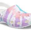 Crocs Classic puukengät malli Crocs tasakorkoiset urheilu värikkäät siniset sandaalit 205453-6SN