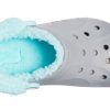 Crocs Classic puukengät Stay Warm Fleecevuorattu kenkä Unisex Harmaa Sininen 206633-0IG