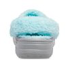 Crocs Classic puukengät Stay Warm Fleecevuorattu kenkä Unisex Harmaa Sininen 206633-0IG