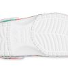 Crocs Classic -rantasandaalit Unisex Multi-Color White 207849-94S
