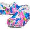 Crocs Classic Rantasandaalit Unisex Sininen Pinkki 207556-102