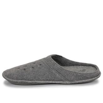 Crocs Classic Slipper Casual Thicken Stay Warm Shoe Unisex Harmaa 203600-00Q
