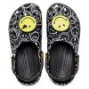 Crocs Classic Smiley World puukengät ”Black White” 207971-0C4