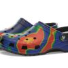 Crocs Classic solarisoidut puukengät ”Blue Orange” 207556-089