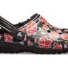 Crocs Classic Stay Warm Cozy Sports Unisex mustat punaiset sandaalit ”Black Red” 205324-643 Crocs Classic Stay Warm Cozy Sports Unisex mustat punaiset sandaalit ”Black Red” 205324-643