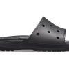 Crocs Classic -tossut mustat unisex 206121-001