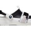 Crocs Classic vetoketjullinen solkipuukengät ”Musta valkoinen” 208127-066