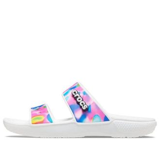 Crocs Classic värikkäät Unisex valkoiset vaaleanpunaiset tossut ”White Pink” 207771-102 Crocs Classic värikkäät Unisex valkoiset vaaleanpunaiset tossut ”White Pink” 207771-102