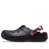 Crocs Classic vuorattu Camo Clog ”Black & Red” 208047-063