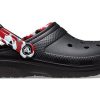 Crocs Classic vuorattu Camo Clog ”Black & Red” 208047-063