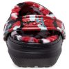 Crocs Classic vuorattu Camo Clog ”Black & Red” 208047-063