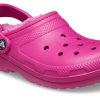 Crocs Classic vuorattu puukenkä Urheilu Unisex Purppuranpunaiset Sandaalit 203591-6SV Crocs Classic vuorattu puukenkä Urheilu Unisex Purppuranpunaiset Sandaalit 203591-6SV