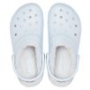 Crocs Classic vuorattu puukenkäsuoja ”Baby Blue” 203591-4JZ