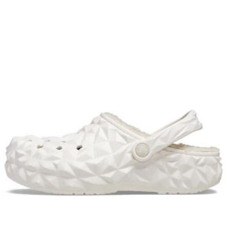 Crocs Classic vuoratut geometriset puukengät ”valkoinen” 210069-100 Crocs Classic vuoratut geometriset puukengät ”valkoinen” 210069-100