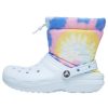 Crocs Classic vuoratut Neo Puff Boots ”Tie Dye Mineral Blue” 207328-002