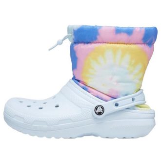 Crocs Classic vuoratut Neo Puff Boots ”Tie Dye Mineral Blue” 207328-002 Crocs Classic vuoratut Neo Puff Boots ”Tie Dye Mineral Blue” 207328-002