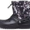 Crocs Classic vuoratut Neo Puff Tie Dye Boots ”Black White” 207328-001