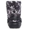 Crocs Classic vuoratut Neo Puff Tie Dye Boots ”Black White” 207328-001
