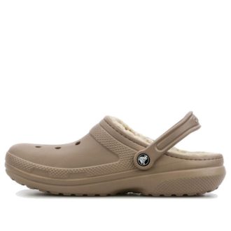 Crocs Classic vuoratut puukengät ”Mushroom Bone” 203591-2YB Crocs Classic vuoratut puukengät ”Mushroom Bone” 203591-2YB
