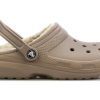 Crocs Classic vuoratut puukengät ”Mushroom Bone” 203591-2YB