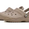 Crocs Classic vuoratut puukengät ”Mushroom Bone” 203591-2YB