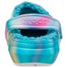 Crocs Classic vuoratut solarisoidut puukengät ”White Blue Aqua” 207560-4SU