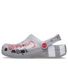 Crocs Coca Cola x Crocs Crossover Light X Outdoor tasakorkoiset vapaa-ajan urheilulliset unisex-harmaat sandaalit 207220-030