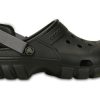 Crocs Cozy Non-Slip Sports Unisex mustat sandaalit 202651-02S